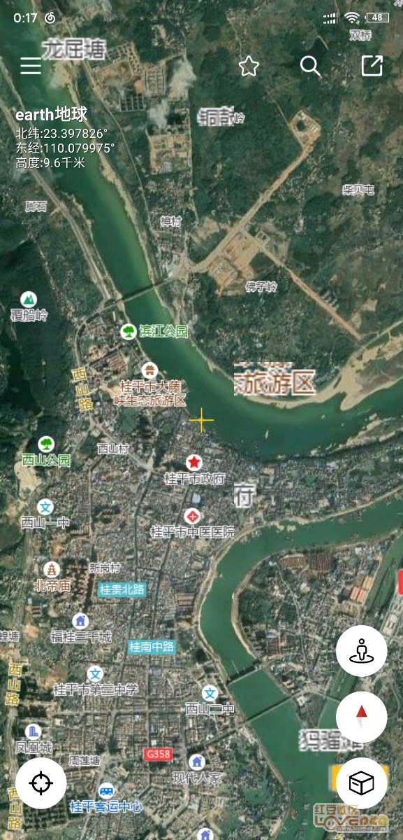 最新桂平卫星地图，开启一段温馨有趣的探索之旅