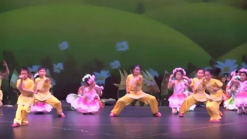 最新少儿舞蹈春晓，科技与舞蹈的完美结合展示