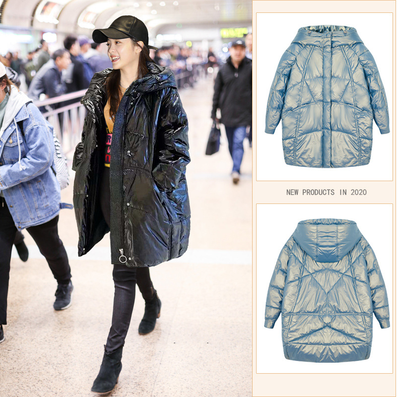 羽绒服明星同款，时尚焦点，让你瞬间闪耀全场！