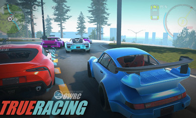 轿车比赛游戏,自然美景的探索之旅之旅