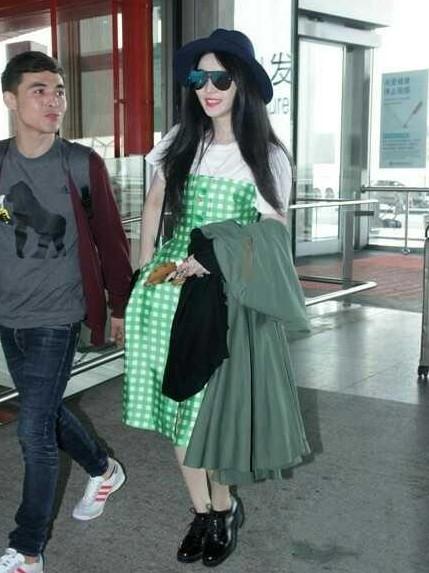 范冰冰最新街拍,时尚潮流的新标杆典范