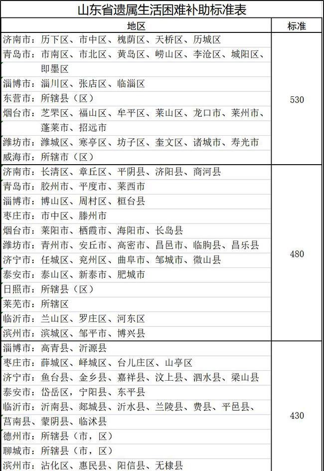 山东遗属补助政策最新调整，希望与成就感的源泉