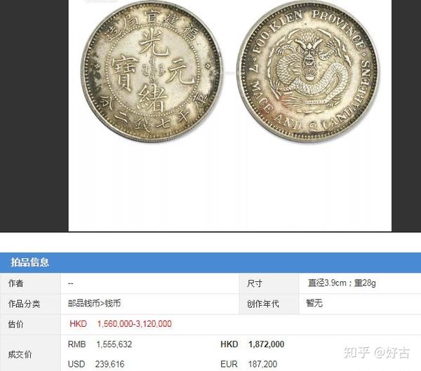 黎元洪银元最新价格及论述分析