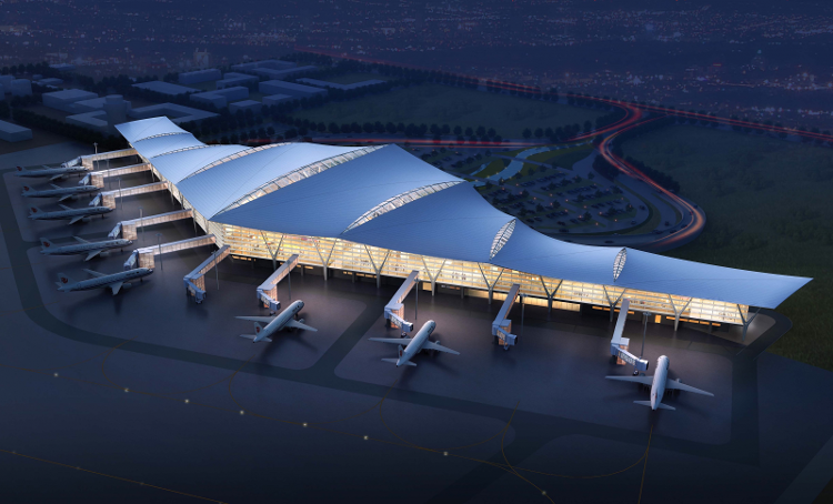潍坊机场最新图纸揭晓，塑造航空枢纽的新篇章