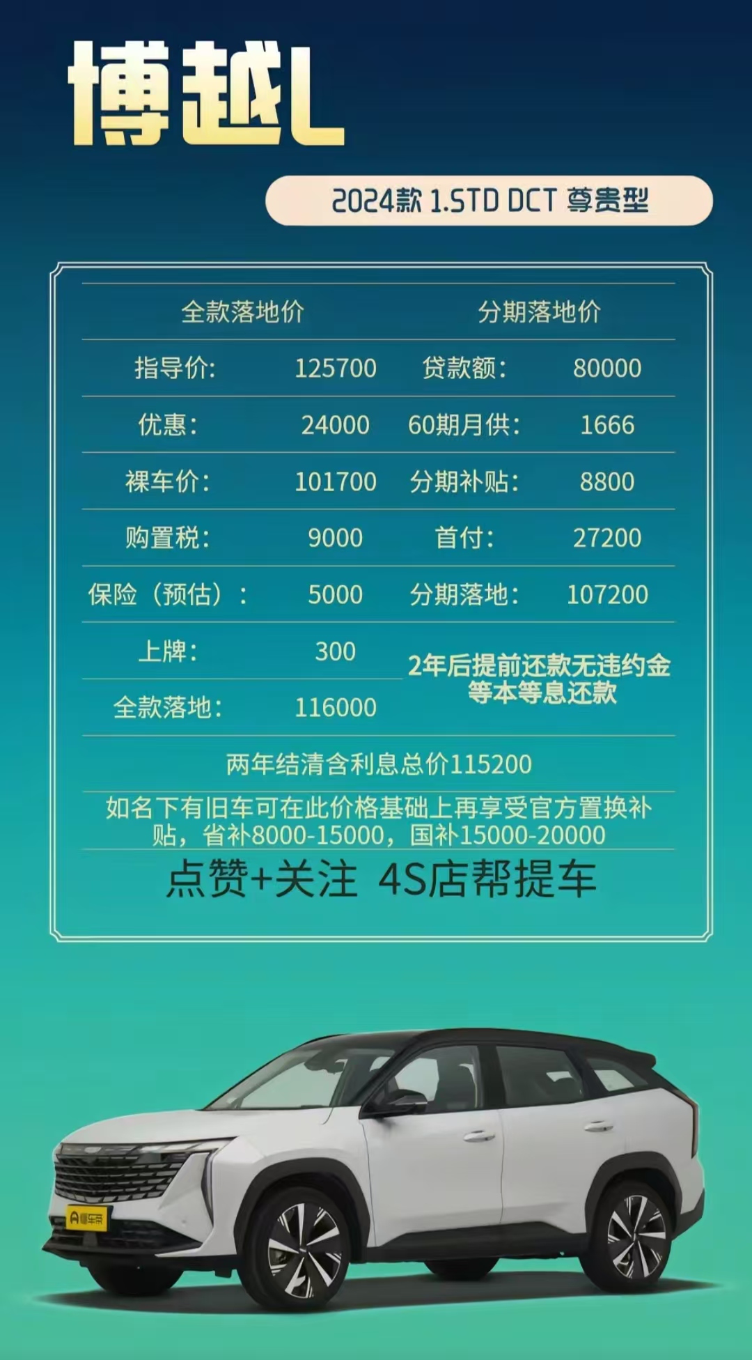 博越最新优惠,驾驶未来的序曲启动,尽享超值优惠!