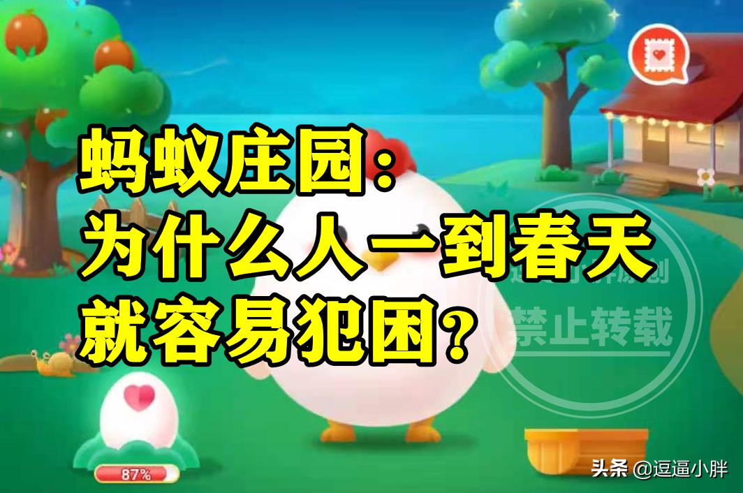 蚂蚁庄园答案最新解析与奥秘大揭秘!