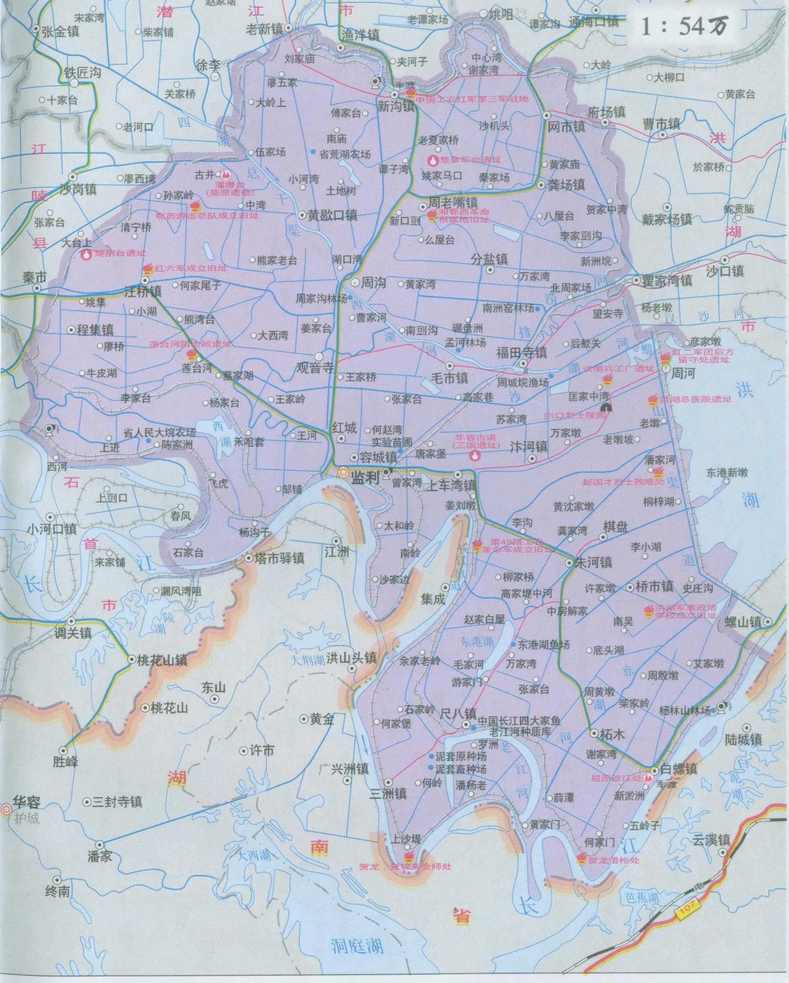 监利最新地图,探寻友情之旅的温馨起点